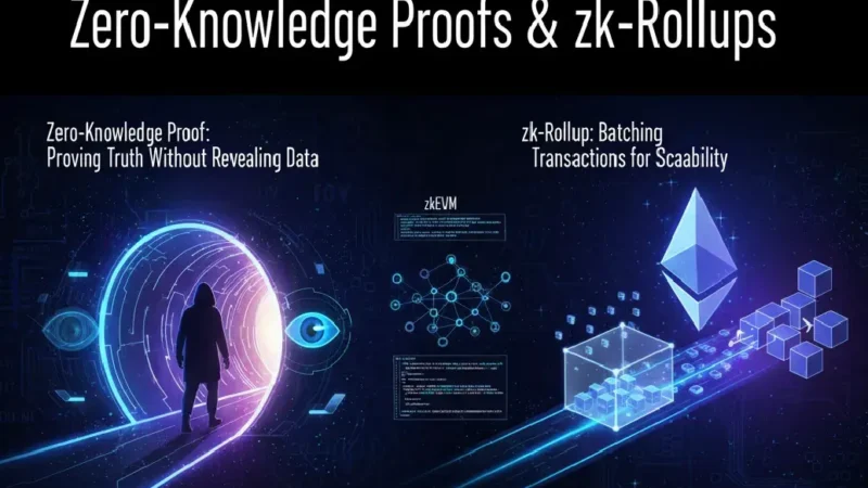 Preuves à connaissance nulle et zk-Rollups : l’avenir de la mise à l’échelle et de la confidentialité de la blockchain